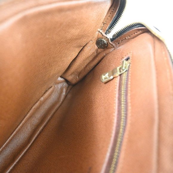 LOUIS VUITTON Marly Dragonne GM Clutch Hand Bag Monogram Brown M51825 33EA337 - Picture 13 of 15